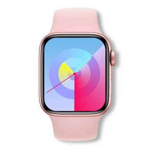 Hie Q Hq 10 Mini 2 Smart  Watch , Color Display Bluetooth Calling   - Pink