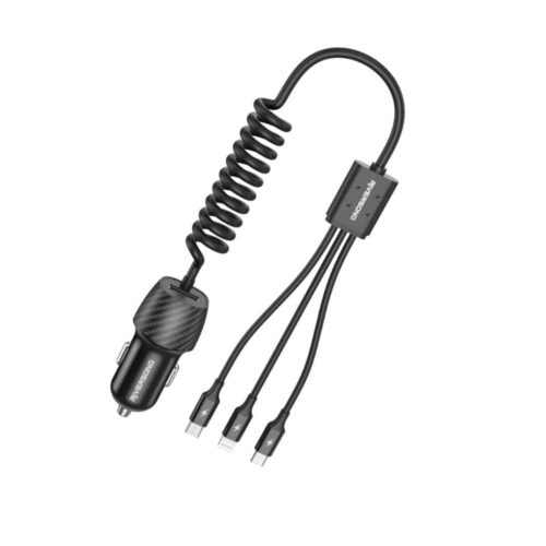 RIVERSONG 17 W FAST CAR CHARGER WITH BUILT-IN 3-IN-1 CC 17 C