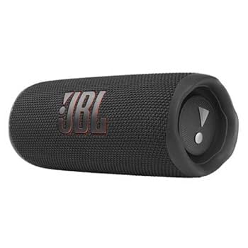 JBL Flip 6 Portable IP67 Waterproof Speaker With Bold JBL Original Pro Sound, 2 Way Speaker, Powerful Sound And Deep Bass, 12 Hours Battery, Safe USB-C Charging Protection - Black
