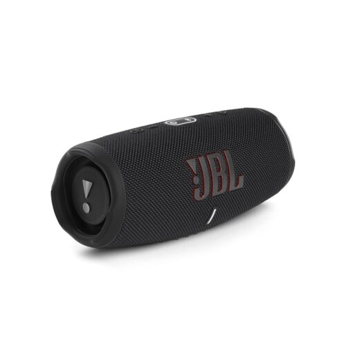 JBL Charge 5 Portable Bluetooth Speaker With Deep Bass, IP67 Waterproof and Dustproof, 20 Hours of Playtime, Built-In Power bank - Black