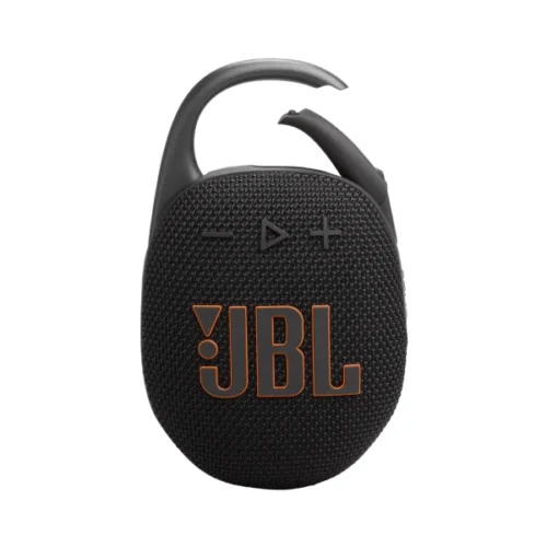 JBL Clip 5 Ultra Portable, Waterproof & Dust proof Bluetooth Speaker, Big Pro Sound with Punchy Bass, Integrated carabiner, Up to 12 Hours of Play, Made in part with recycled materials - BLACK