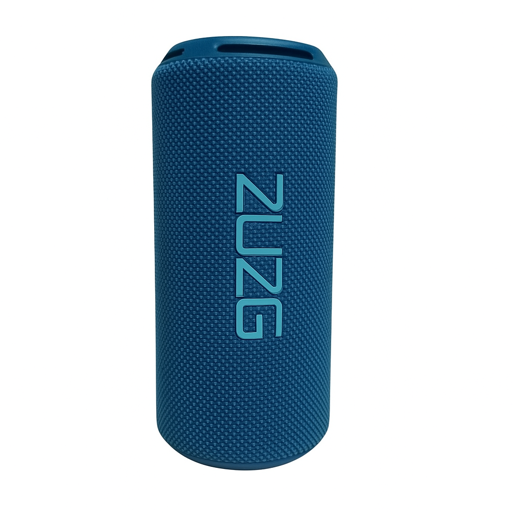ZUZG Heavy  Bass Portable Bluetooth Wireless Speaker , Water Resistance , High Quality Sound - Blue
