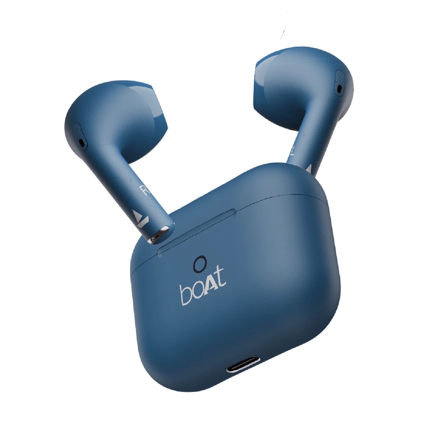 Boat Airdopes Alpha TWS Earbuds With Up To 35 Hours Playback, ASAP Charge, BEAST Mode, Boat Signature Sound, Enx Technology, IPX5 - Cyan