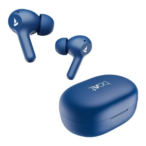 Boat Airdopes 71 Tws Premium Earbuds With 40 Hours Playtime, Dual Mics With Enx, Asap Charge, Iwp, Beast Mode With 50 Ms Low Latency, Ipx4 & Pocketable Id  - Blue