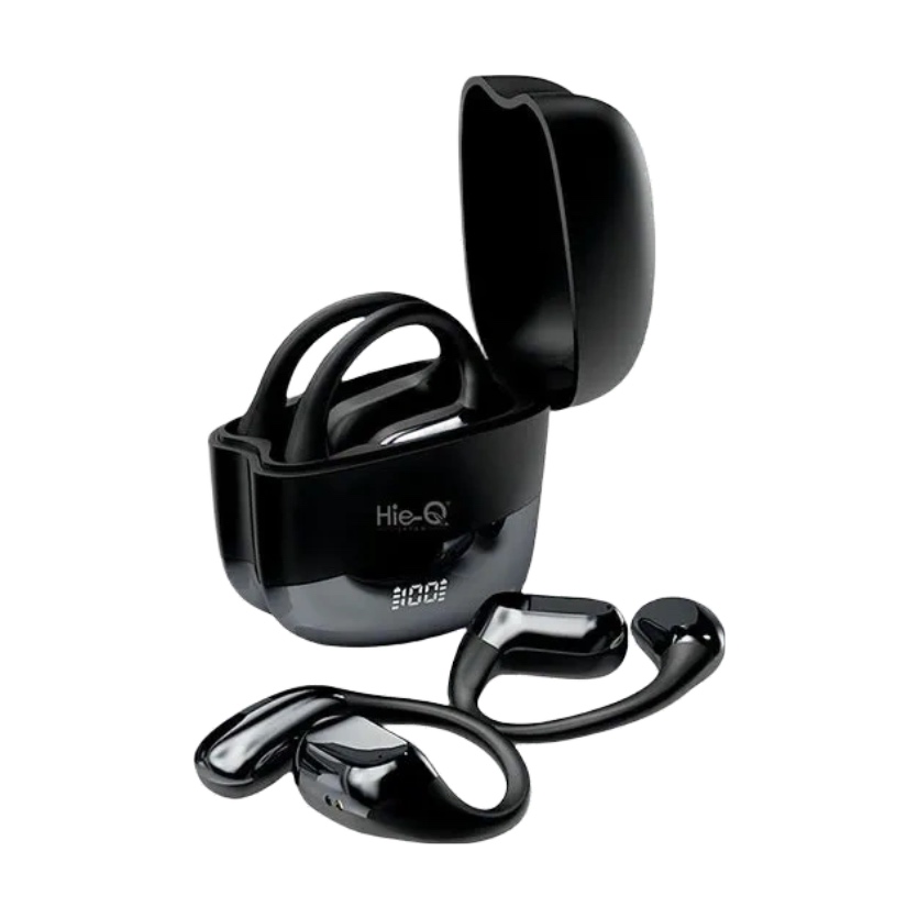 Hie Q Q 10 Ows Open Bluetooth Earbuds Best Sound System - Black