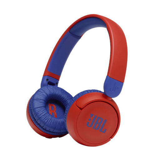 JBL JR 310 BT ULTRA PORTABLE KIDS WIRELESS ON-EAR HEADPHONES - RED