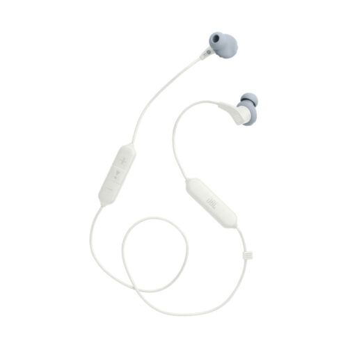 JBL Endurance Run 2 BT Sweat proof Wireless In-Ear Sport Headphones, Fliphook, Twistlock and Flexsoft Technology, Sweatproof, 6H Battery, Hands-Free Call, Magnetic Buds - White