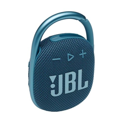 Jbl Clip 4 Portable Mini Bluetooth Speaker Big Audio And Punchy Bass, Integrated Carabiner, Ip67 Waterproof And Dustproof, 10 Hours Of Playtime, Speaker For Home, Outdoor And Travel  - Blue