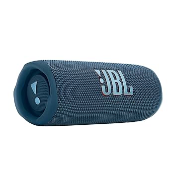 JBL Flip 6 Portable IP67 Waterproof Speaker With Bold JBL Original Pro Sound, 2 Way Speaker, Powerful Sound And Deep Bass, 12 Hours Battery, Safe USB-C Charging Protection - Blue