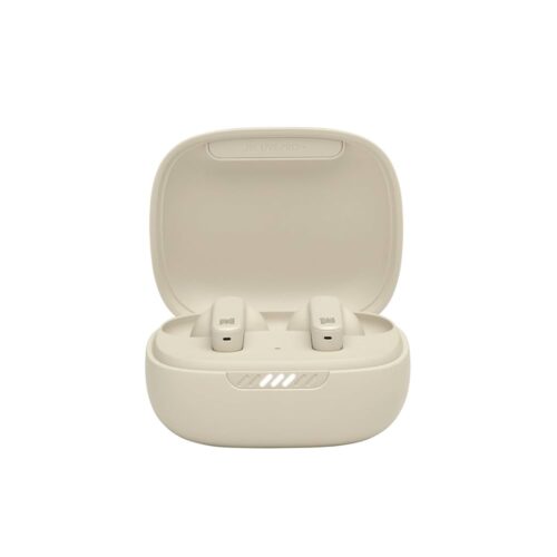 JBL Live Pro + TWS True Wireless Noise Cancelling Earbuds, Powerful Signature Sound, ANC + Smart Ambient, 28H Battery, Charging, 3-Mics Technology, Dual Connect, Water Resistant - Gold