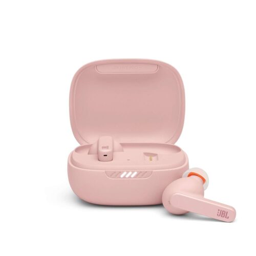 JBL Live Pro+ TWS True Wireless Noise Cancelling Earbuds, Powerful Signature Sound, ANC + Smart Ambient, 28H Battery, Charging, 3-Mics Technology, Dual Connect, Water Resistant - Pink