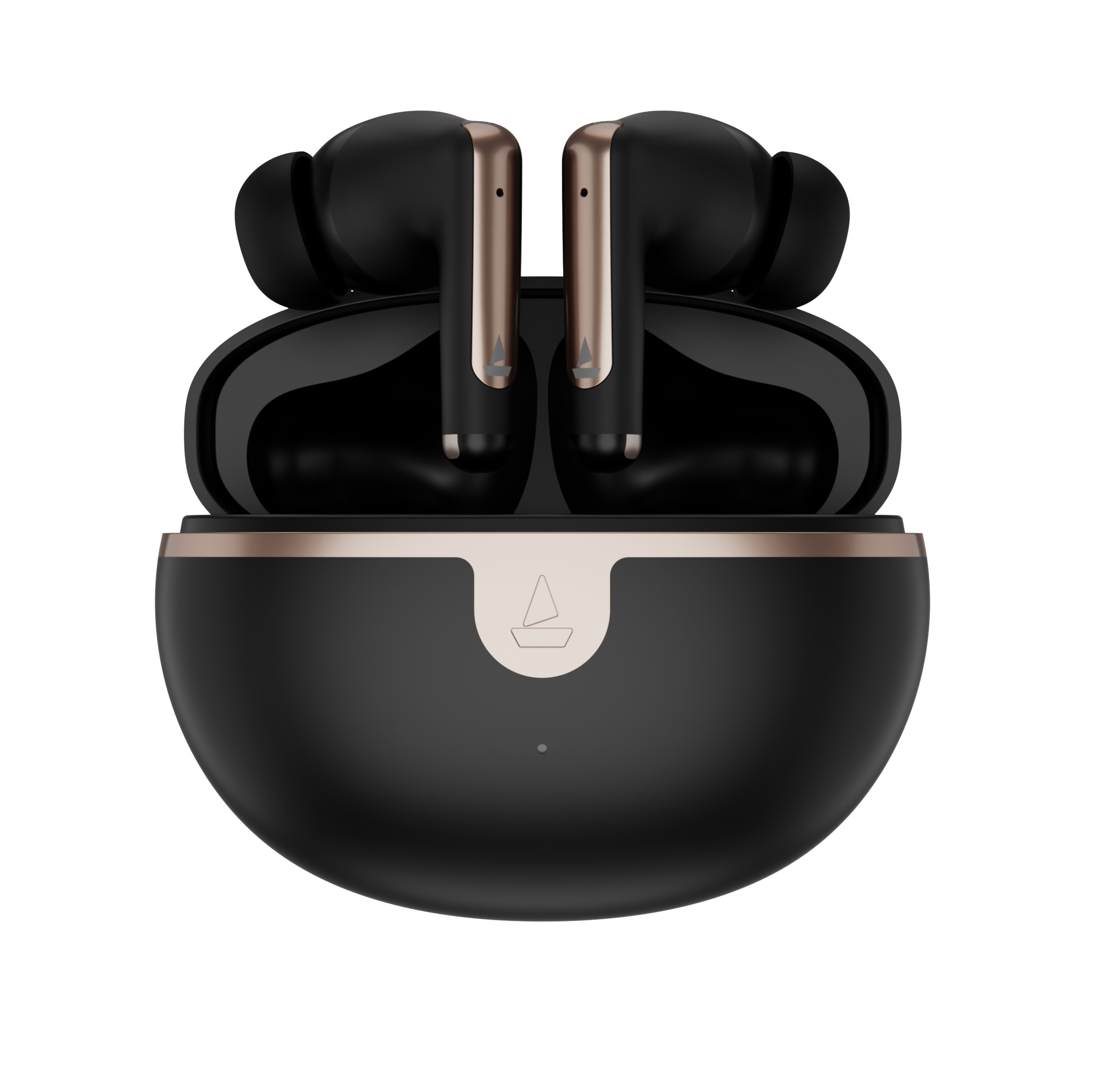 Boat Airdopes 161 Elite Active Noise Cancelling Bluetooth Earbuds With 50 Hours Play Back - Black
