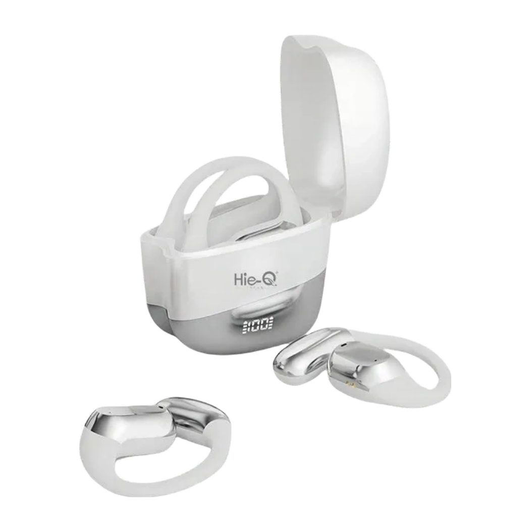 Hie q Q 10 Ows Open Bluetooth Earbuds Best Sound System  - White