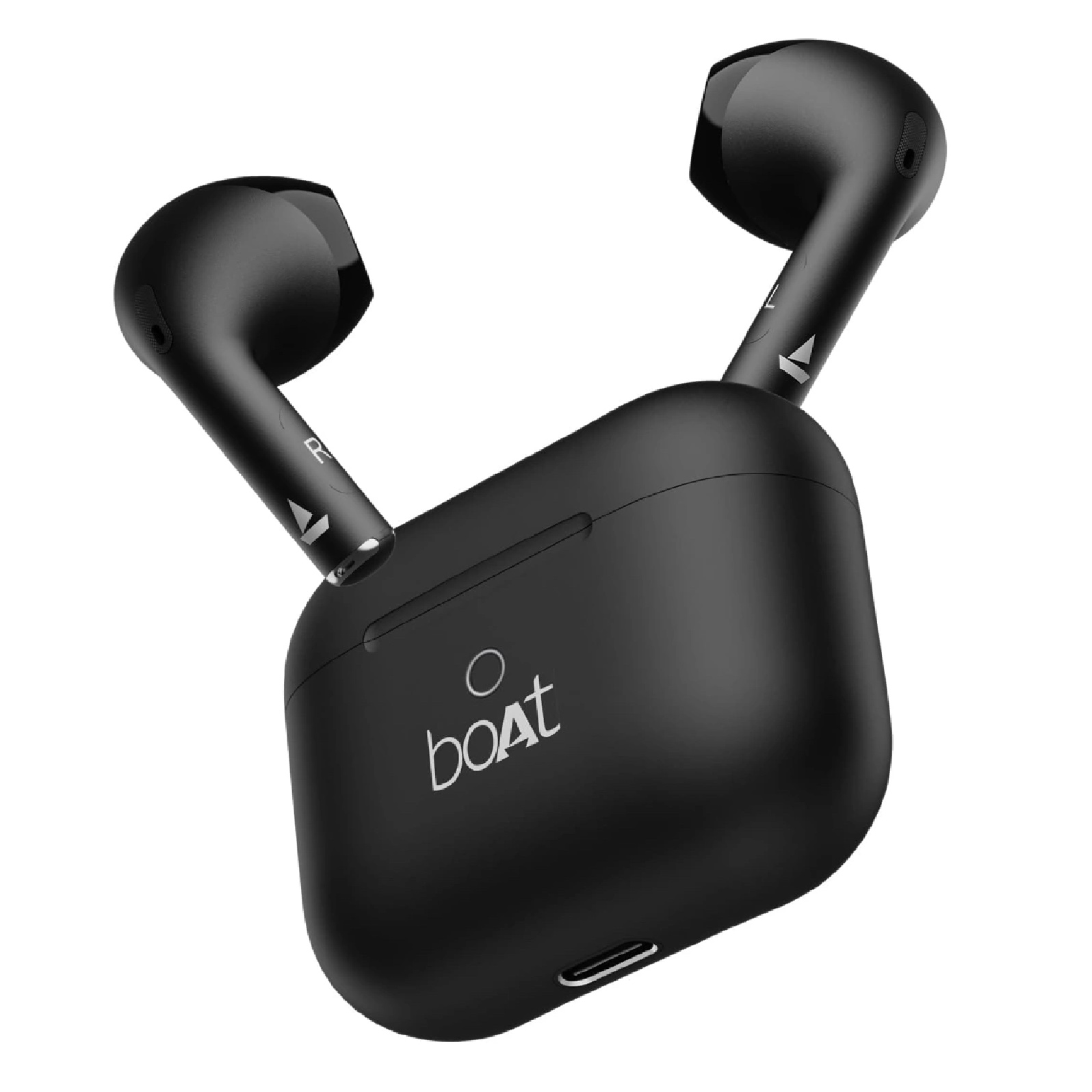 Boat Airdopes Alpha TWS Earbuds With Up To 35 Hours Playback, ASAP Charge, BEAST Mode, Boat Signature Sound, Enx Technology, IPX5 - Active Black