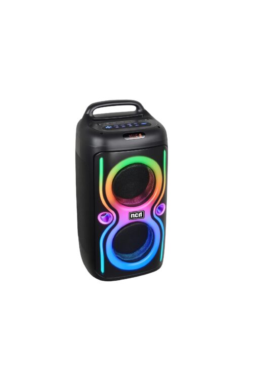 S6  1 Bluetooth Speaker With 1 Wireless Mic 6.5 / Professional Battery / RGB Light