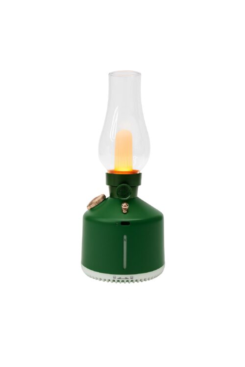 Vintage Lamp With Smart Cool Air Humibifier For Bedroom Baby room Office Down Fill Water - Green
