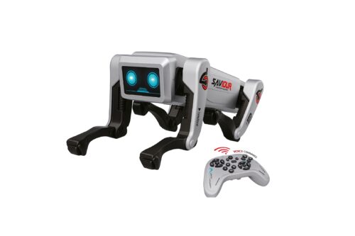 Ai Robot 2.4 GHS Remote Control Mechanical Dog With Voice Commands - Silver
