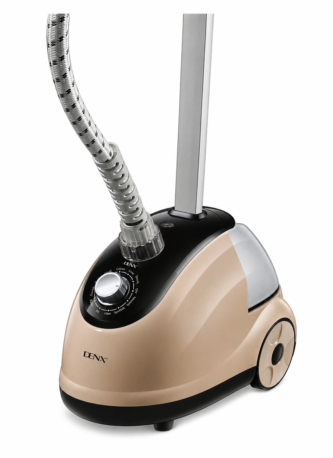 DENX DX1775 Hanging Ironing Machine Set Professional Garment Steamer 2000W, 50s Steam Setting Time, Provides Powerful Continuous Steam, 1.8L Transparent Water Tank and Double Insulated Steam Hose