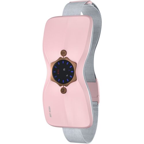 Green Lion Flora Heat Menstrual Heating Pad with Intelligent Digital Display, Pads for Cramps, Massager, Skin Friendly, Adjust Belt, Heating Pad, Instant Menstrual Comfort, Gift for Women and Girls - Free Delivery