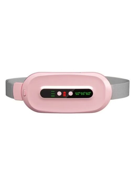 Cramps Menstrual Period Pain Relief Smart Heating Pad, Vibration Massage Belt for Period Cramps, Comfortable Belly Massager for Women - Free Delivery