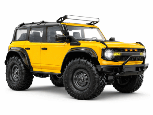 1:16 Scale Remote Control Rc Car, 2.4GHz, 4x4, Off-Road RC Car with LED Lights, Crawler Truck, Climbing Vehicle Model, Toys for Kids and Adults ,Yellow  - Free Delivery